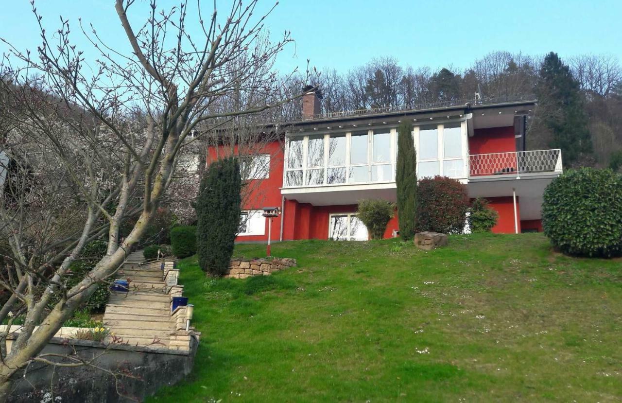 Ferienwohnung Casa Rossa Neckarsteinach Bagian luar foto
