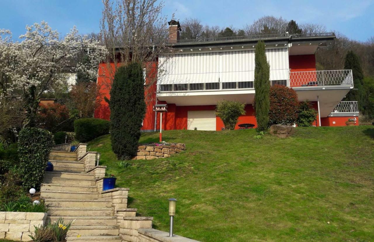 Ferienwohnung Casa Rossa Neckarsteinach Bagian luar foto